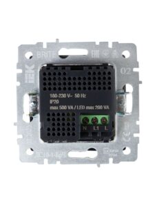 Датчик движения BRITE ДС10-1-БрЧ механизм черн. IEK BR-MS10-N-150-05-K02 — изображение 4