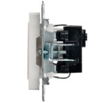 Розетка BRITE РС14-1-0-БрБ 16А с заземл. защ. шторки механизм бел. IEK BR-R14-16-K01 — изображение 5