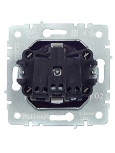 Розетка BRITE РС14-1-0-БрЧ 16А с заземл. защ. шторки механизм черн. IEK BR-R14-16-K02 — изображение 8