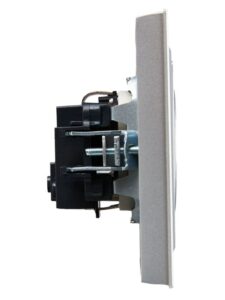 Розетка СП BRITE РСР14-1-0-БрА 16А в сборе с заземл. защ. шторки алюм. IEK BR-R14-16-K47-F — изображение 2