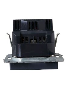 Розетка BRITE РЮш10-1-БрМ 16А с USB A+A 2.1А с заземл. защ. шторки механизм маренго IEK BR-R14-16-U21-D21-K35 — изображение 4