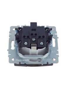 Розетка BRITE РСбш10-3-44-БрТБ 16А IP44 с заземл. защ. шторки с крышкой механизм бронза IEK BR-R16-16-44-K45 — изображение 7