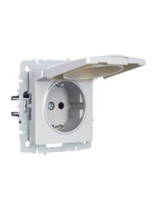 Розетка BRITE РСбш10-3-44-БрА 16А IP44 с заземл. защ. шторки с крышкой механизм алюм. IEK BR-R16-16-44-K47 — изображение 9