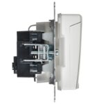 Розетка BRITE РСбш10-3-44-БрАБ 16А IP44 с заземл. защ. шторки с крышкой механизм арктич. бел. IEK BR-R16-16-44-K91 — изображение 6