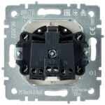 Розетка BRITE РСбш10-3-БрБ 16А IP20 с заземл. защ. шторки с крышкой механизм бел. IEK BR-R16-16-K01 — изображение 7