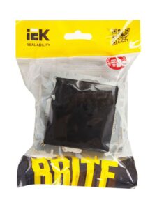 Розетка BRITE РСбш10-3-БрЧ 16А IP20 с заземл. защ. шторки с крышкой механизм черн. IEK BR-R16-16-K02 — изображение 6