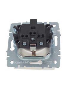 Розетка BRITE РСбш10-3-БрЖ 16А IP20 с заземл. защ. шторки с крышкой механизм жемчуж. IEK BR-R16-16-K36 — изображение 7