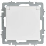 Розетка BRITE РСбш10-3-БрАБ 16А IP20 с заземл. защ. шторки с крышкой механизм арктич. бел. IEK BR-R16-16-K91 — изображение 5