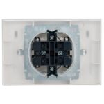 Розетка 2-м СП BRITE РСбш12-3-44-БрБ 16А в сборе IP44 с крышкой бел. IEK BR-R26-16-44-K01-F — изображение 7