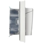 Розетка 2-м СП BRITE РСбш12-3-44-БрБ 16А в сборе IP44 с крышкой бел. IEK BR-R26-16-44-K01-F — изображение 3