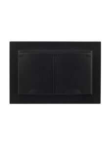 Розетка 2-м СП BRITE РСбш12-3-44-БрЧ 16А в сборе IP44 с крышкой черн. IEK BR-R26-16-44-K02-F — изображение 2