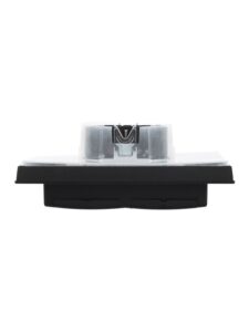 Розетка 2-м СП BRITE РСбш12-3-44-БрЧ 16А в сборе IP44 с крышкой черн. IEK BR-R26-16-44-K02-F — изображение 6