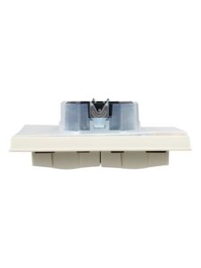 Розетка 2-м СП BRITE РСбш12-3-44-БрКр 16А в сборе IP44 с крышкой беж. IEK BR-R26-16-44-K10-F — изображение 8