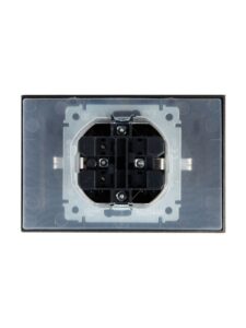 Розетка 2-м СП BRITE РСбш12-3-44-БрШ 16А в сборе IP44 с крышкой шампань IEK BR-R26-16-44-K37-F — изображение 8
