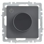 Термостат электронный с индик. BRITE СП IP20 ТС10-1-БрГ механизм графит IEK BR-RT11-K53 — изображение 5