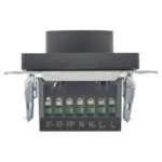 Термостат электронный с индик. BRITE СП IP20 ТС10-1-БрГ механизм графит IEK BR-RT11-K53 — изображение 4