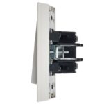 Выключатель 1-кл. СП BRITE ВСР10-1-0-БрБ 10А в сборе бел. IEK BR-V10-0-10-K01-F — изображение 3