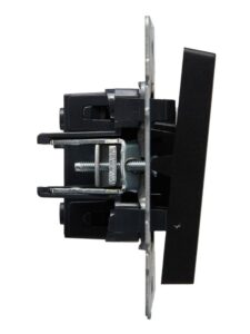 Выключатель 1-кл. СП BRITE ВС10-1-0-БрЧ 10А механизм черн. IEK BR-V10-0-10-K02 — изображение 2