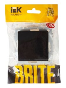 Выключатель 1-кл. СП BRITE ВС10-1-0-БрЧ 10А механизм черн. IEK BR-V10-0-10-K02 — изображение 5