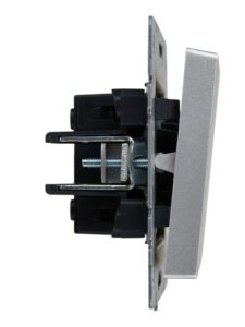 Выключатель 1-кл. СП BRITE ВС10-1-0-БрА 10А механизм алюм. IEK BR-V10-0-10-K47 — изображение 2