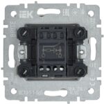 Выключатель 1-кл. СП BRITE ВС10-1-1-БрБ 10А с индик. механизм бел. IEK BR-V10-1-10-K01 — изображение 7