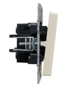 Выключатель 1-кл. СП BRITE ВС10-1-1-БрКр 10А с индик. механизм беж. IEK BR-V10-1-10-K10 — изображение 2
