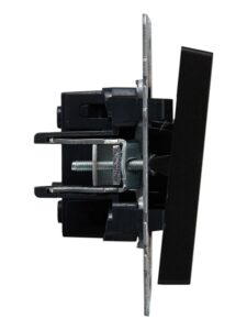 Выключатель проходной 1-кл. СП BRITE ВС10-1-6-БрЧ 10А механизм черн. IEK BR-V12-0-10-K02 — изображение 2