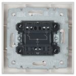 Выключатель 2-кл. СП BRITE ВСР10-2-0-БрБ 10А в сборе бел. IEK BR-V20-0-10-K01-F — изображение 7