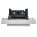Выключатель 2-кл. СП BRITE ВСР10-2-0-БрБ 10А в сборе бел. IEK BR-V20-0-10-K01-F — изображение 5