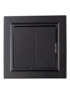 Выключатель 2-кл. СП BRITE ВСР10-2-0-БрЧ 10А в сборе черн. IEK BR-V20-0-10-K02-F — изображение 6