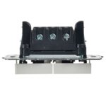 Выключатель проходной 2-кл. СП BRITE ВС10-2-6-БрБ 10А механизм бел. IEK BR-V22-0-10-K01 — изображение 5