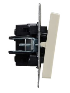 Выключатель проходной 2-кл. СП BRITE ВС10-2-6-БрКр 10А механизм беж. IEK BR-V22-0-10-K10 — изображение 2