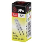 Лампа галогенная G4-JC-20W-12V ЭРА C0027369 — изображение 2
