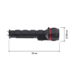 Фонарь R2AA обрезиненный (3LED 2хAA) ЭРА C0033735 — изображение 6