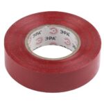 Изолента ПВХ 19ммх20м красн. ЭРА C0036541 — изображение 5