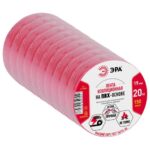 Изолента ПВХ 19ммх20м красн. ЭРА C0036541 — изображение 2
