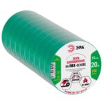 Изолента ПВХ 15ммх20м зел. ЭРА C0036549 — изображение 2