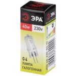 Лампа галогенная G4-JCD-40W-230V-Cl 40Вт G4 230В Эра C0039280 — изображение 3