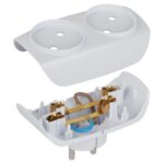 Разветвитель 2-м без заземл. 16А IP20 SP-2-W бел. Эра C0045520 — изображение 3