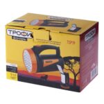 Фонарь-прожектор аккумуляторный TSP19 19 + 18LED аккум. 4В 2А.ч ЗУ 220В (картон. упак.) Трофи C0045552/Б0008436 — изображение 13