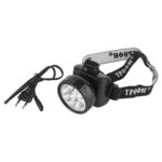 Фонарь аккумуляторный налобный TG9 9LED аккум. 4В 0.9А.ч ЗУ 220В (картон. упак.) Трофи C0045557 — изображение 4