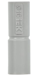 Муфта соединительная для жестких труб d16 GIG-16 ELASTA IEK CTA10D-GIG16-K41-100 — изображение 2