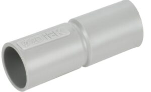 Муфта соединительная для жестких труб d20 GIG-20 ELASTA IEK CTA10D-GIG20-K41-100