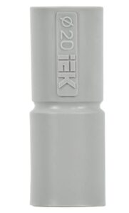 Муфта соединительная для жестких труб d20 GIG-20 ELASTA IEK CTA10D-GIG20-K41-100 — изображение 2
