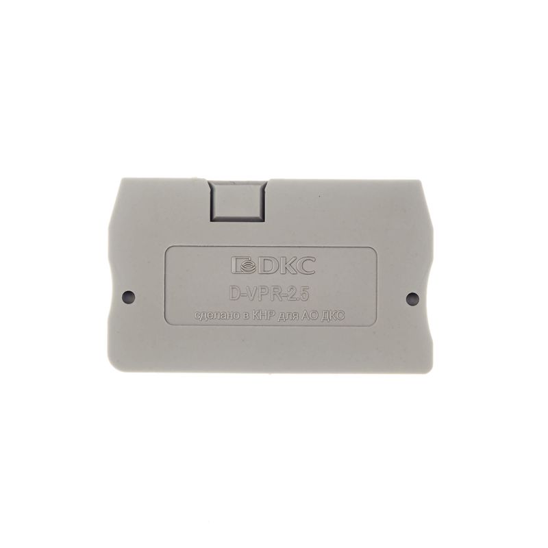 D-VPR-2.5_1.jpeg Изолятор торцевой для клемм VPR-2.5 DKC D-VPR-2.5 — изображение 1