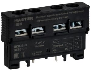 Контакт дополнительный 1НО+1НЗ ДКП32-11 KARAT IEK DMS11D-AE11