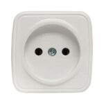 Розетка 1-м ОП Минск 10А IP20 без заземл. бел. Basic EKF EGR10-022-10 — изображение 5