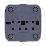 Розетка 1-м ОП Минск 16А IP20 с заземл. бел. Basic EKF EGR16-028-10 — изображение 6