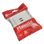 Розетка USB 2-м СП Минск 2.1А бел. EKF ERR-2USB-100 — изображение 3