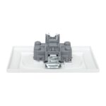 Розетка 2-м СП Минск 10А IP20 без заземл. защ. шторки бел. Basic EKF ERR10-102-100 — изображение 6